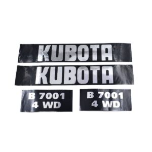 Sticker set Kubota B7001