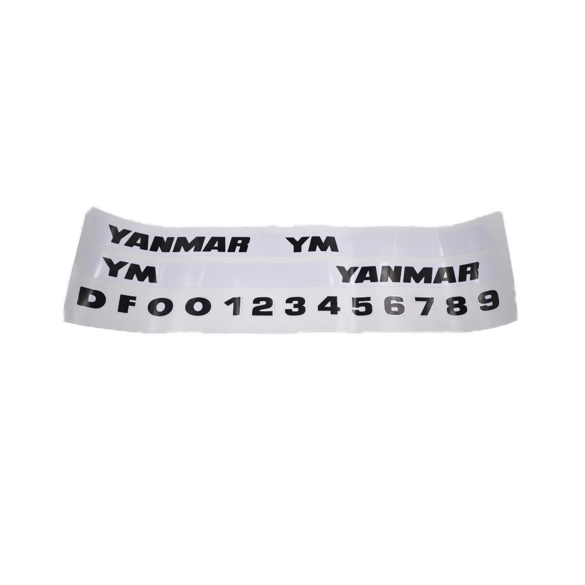 Sticker set Yanmar YM1300, YM1500, YM1600, YM1700, YM1800 Yanmar YM: YM1300 YM1500 YM1600 YM1700 YM1800
