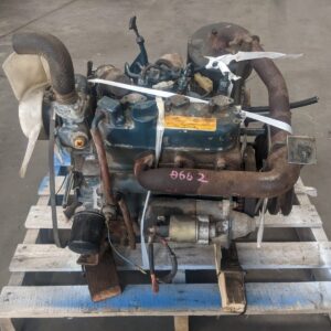 Kubota D662 Motor Technische Daten: Diesel 3 Zylinder 656 cc 19 PS Kubota A: (Aste) A13 A14
