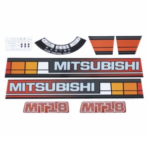 Sticker set Mitsubishi MT18